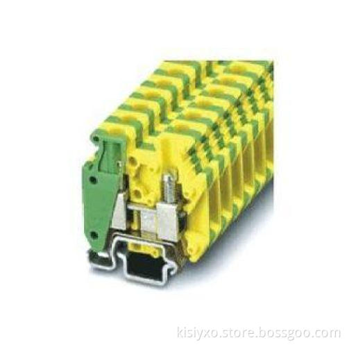 UL-MBK3-PE 275 / 400V Din Rail Terminal Block Connectors, V